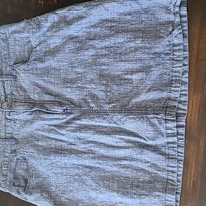 Croft & barrow skirt, denim, skorts (Aa64mp)
